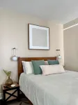 Chic Condo w Parking, AC and Steps to Beach and Convention Center