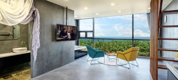 Gangneung Music Time Spa Pension Các khách sạn ở Gangneung