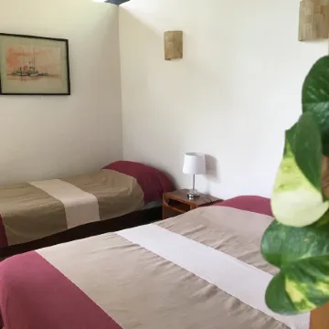Loft, Queen and Single Bed, Kitchen-Dining Room-Outside Terrace