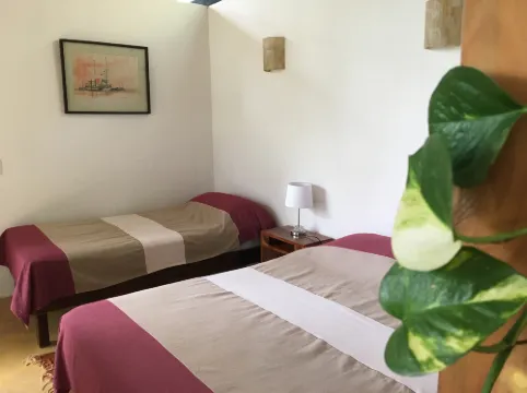 Loft, Queen and Single Bed, Kitchen-Dining Room-Outside Terrace