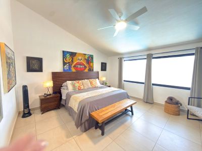 Ajijic Modern 1 King Bedroom -Bikes-Gym-Pickleball Court-Golf Cart-Scooters