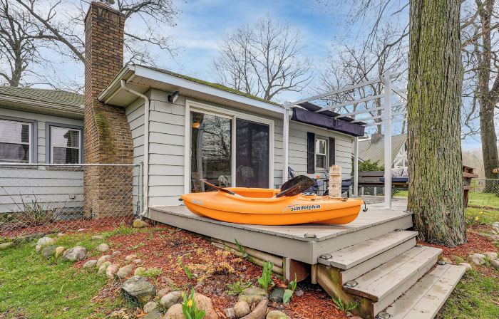 Secluded Home w/ Lake View in Delton!