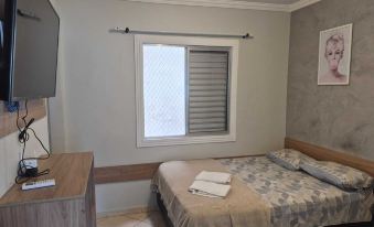 Kitnet com ar na praia das Astúrias