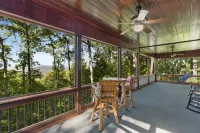 Views for Miles Outdoor Fireplace Hot Tub - 4-Star