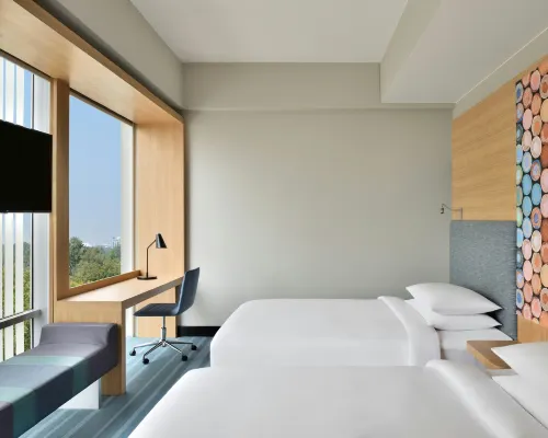 Aloft by Marriott New Delhi Aerocity Zimmer Photos