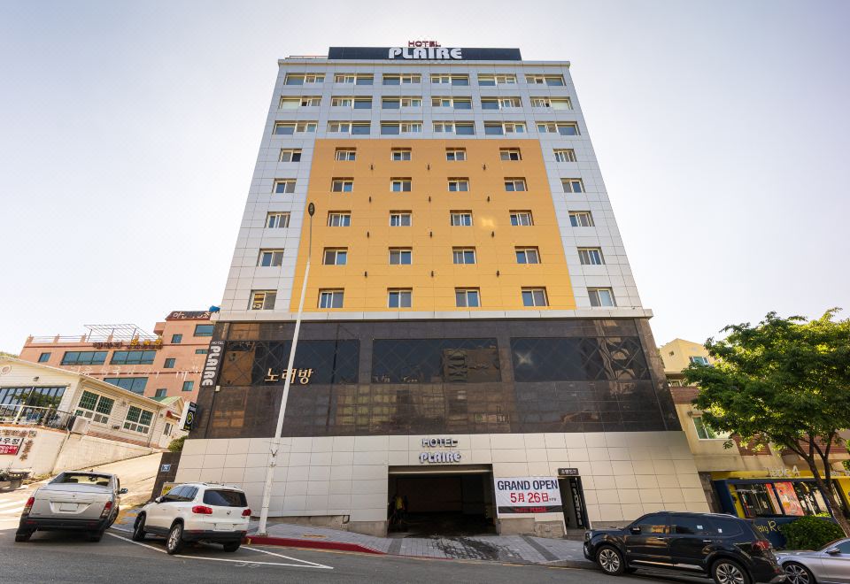 송정 해변의 모습