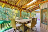 Private Deck and Fire Pit Adirondack Family Home