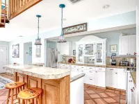 Tropical Chalet w/ 3 King Bedrooms. 3 patios, and an Above-Ground Pool!