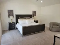 Private pool, spa, waterfall, firepit, BBQ, tennis, gym, hiking trails, casino