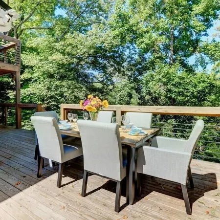 Lakefront Estate · Private Dock + Two Firepits · Sleeps 18