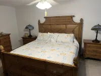 HEATED POOL- WATERFRONT/CANAL ACCESS - FISHING -SUNSETS -7 MI TO PUBLIC BEACH🏝️