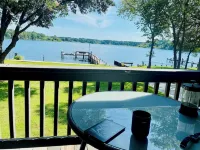 Family friendly lakefront home with private boat ramp and dock