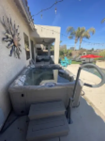 Four bedroom home on golf course.