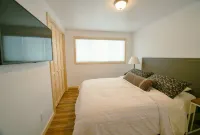 Ride your ATVs and snowmobiles directly from the house!
