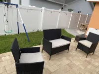 Just 9 mins away to Indian Rock Beach. Game room/pool