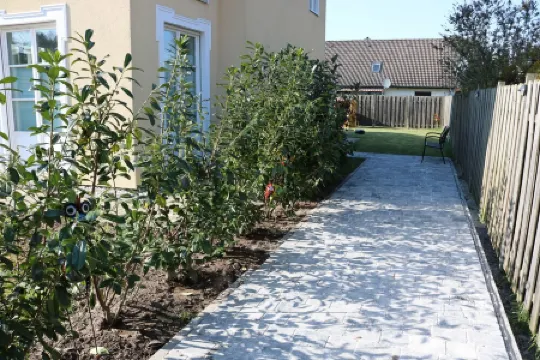 Villa at Steinhuder Meer -DZ-Azur-(40m2) with pantry-kitchen, garden, Wlan