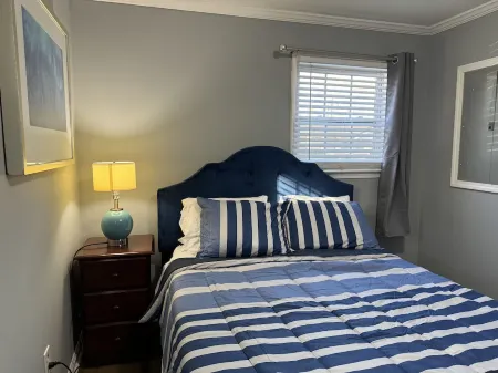 Blue House on the Creek