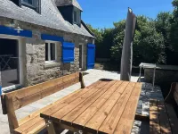 Penty: Direct access to the beach 350m (800m2 enclosed garden)