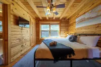 Waterfront cabin with party dock. We are pet friendly so bring the whole family.