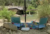 TREETOP CABIN @Hidden Valley Campgrd; connect with nature and hill country views