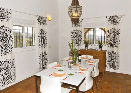 Large Andalucian villa with pool, stunning views and privacy