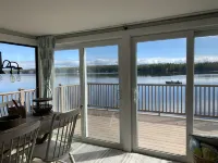 Lake house w/ deck overlooking Mousam Lake Hotels in Acton