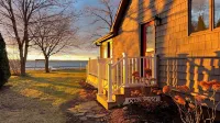 CAYUGA LAKE LIVING WITH SUNSETS IN VILLAGE OF AURORA