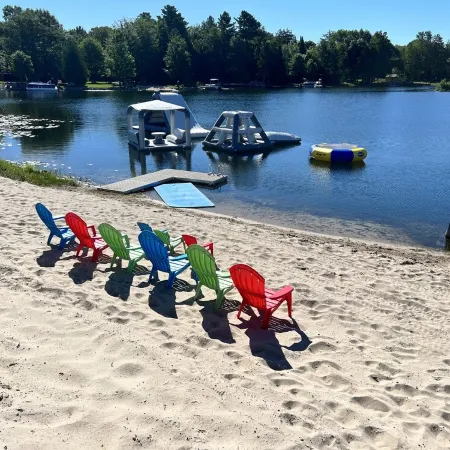 Huge Cape Cod Style Home on all Sandy beach / Cedar Lake MI