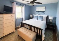 South Nags Head, Ocean View, 3Min Walk to Beach, Hot Tub, Sunrise & Sunset Views - Gym