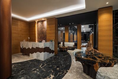 フロントデスク パドマサリ リゾート ロビナの写真