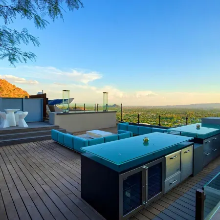 10,000 Sqf Mansion Carved into Camelback - Infinity Pool, Spa, Gym, Rooftop Bar