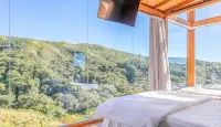Incrível cabana com vista da serra VST021 Hotels in Anitápolis