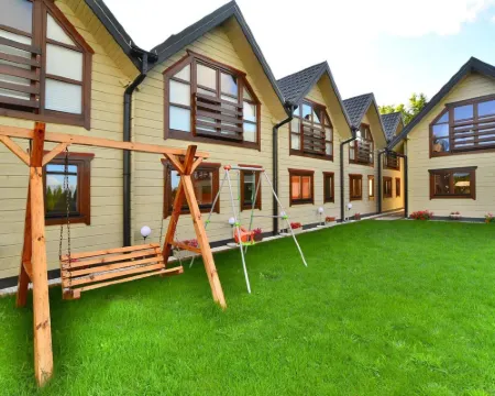 Comfortable Wooden Holiday Homes Near the Beach Hotels in Grzybowo