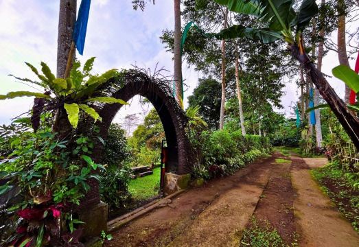 산다 에코 캐빈의 개인 공간