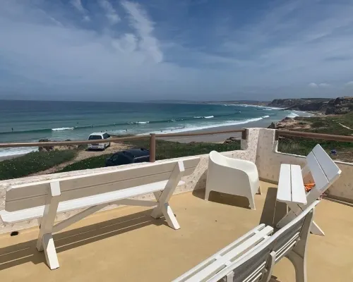 Casas no Baleal Junto à Praia com Terraço Vista mar Hotéis em Ferrel