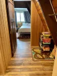 Slope-Side Bliss: A-Frame Haven with Private Hot Tub (Sleeps 7) Отели рядом с достопримечательностью «BX Creek & Falls Trail»