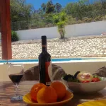 Modern villa with private pool and stunning views down to Monte Clerigo beach