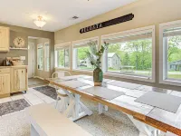 2 MI to the Lake Mecosta Getaway with Fire Pit! Hotels in Mecosta County