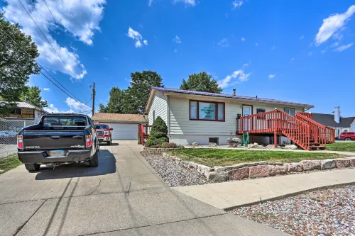 Walk to Main St Sturgis Apt with Grill!