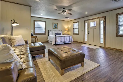 Cozy Fredericksburg Studio Near Wineries! - Kylpylä