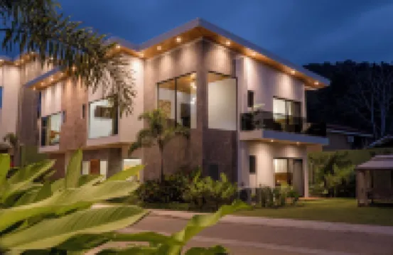 Private Luxury Villa Prime Location South End of Jaco Beach, Gated Community.