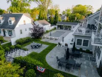 Resort-Style Backyard with Hot Tub and Game Rooms - Charming Lakeside Retreat