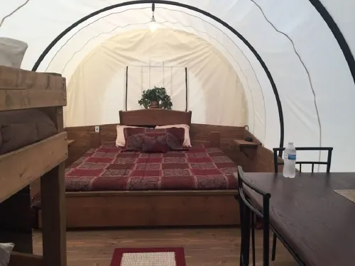 Glamping Back in Time