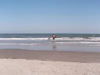 Your Perfect Island Getaway Only 250 Yards from Beach! 1st Floor of Duplex House