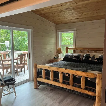 Sugar Mountain Hideaway:  2-2 home on Private Secluded Road w breathtaking view