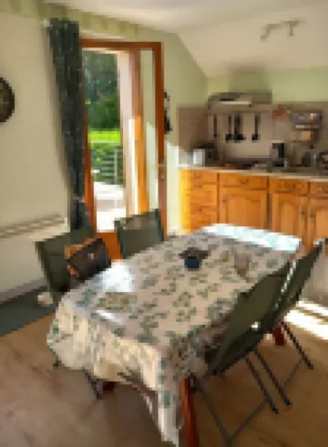 Spacious apartment with magnificent view and terrace, on the 1st floor of a villa.