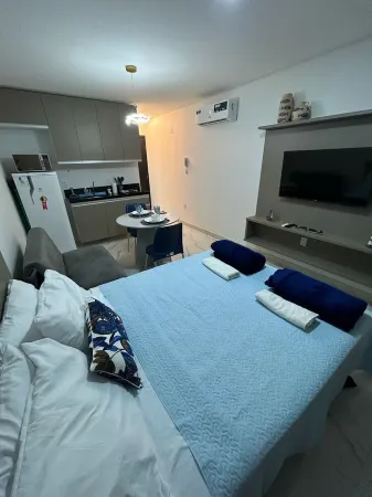 Charming 1-bedroom apartment in Intermares Cabedelo with AC, WiFi