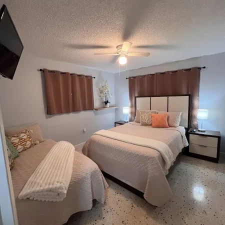 Center of Miami, Airport, Cruise Port, Brickell, Beaches, Kaseya Center, Casino
