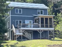 Newer Construction waterfront house with AC and WiFi in Barnstead Hotels in Barnstead
