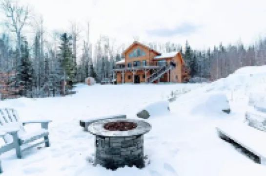 Luxury White Mountain Adventure Cabin & Sauna